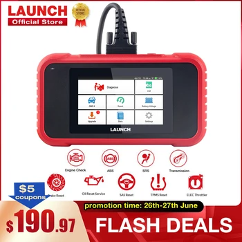 LANCEMENT x431 CRP129E OBD2 Voiture Scan