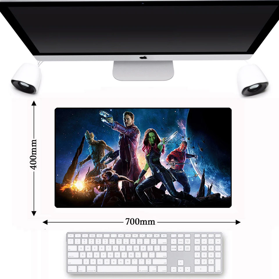 Большой 700*400 мм XL Infinity War Avengerse компьютерный коврик для мыши игровая Офисная Клавиатура ноутбук натуральный резиновый противоскользящий коврик для мыши