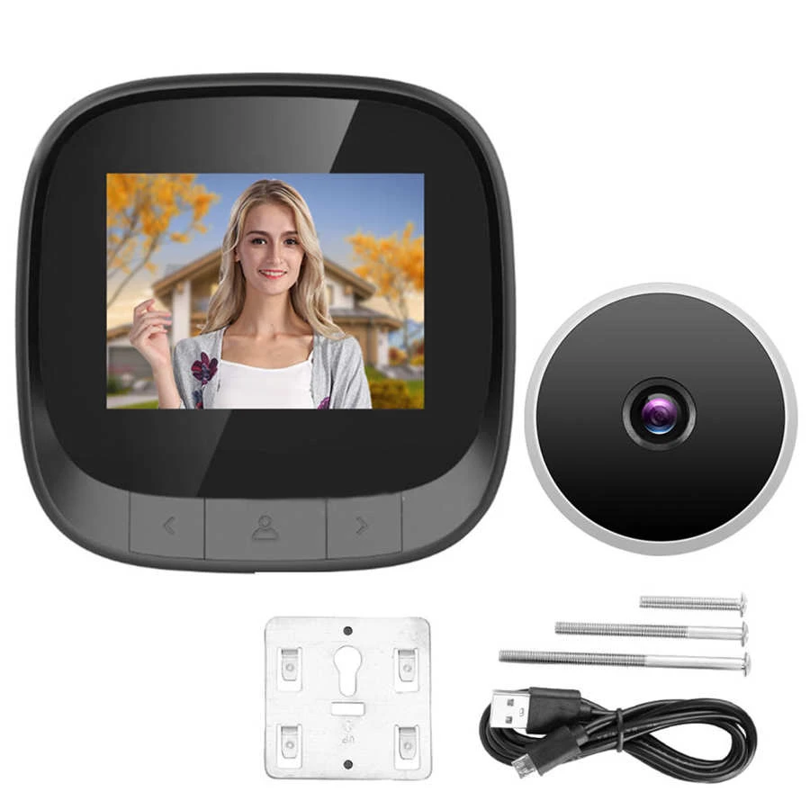 2.4inch Video Intercom Smart Visual Door Viewer Entry Digital Video Peephole Security Eye Monitoring Camera Home Security camera intercom system