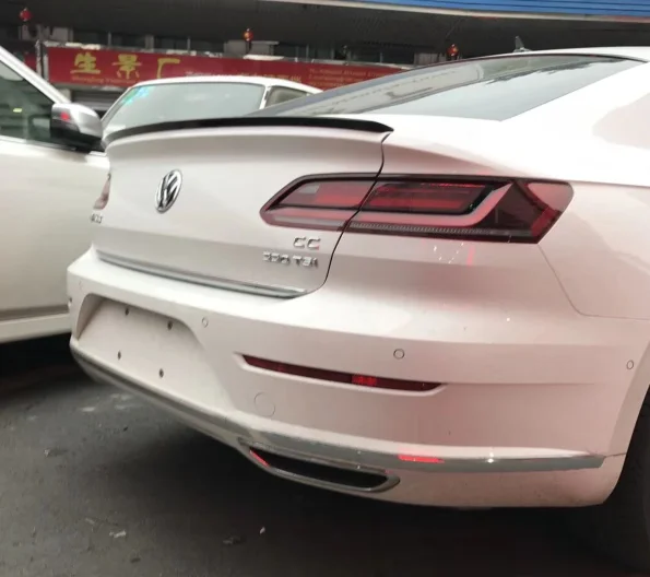 Для Volkswagen CC спойлер высокого качества ABS Материал заднее крыло праймер цвет задний спойлер для нового CC спойлер