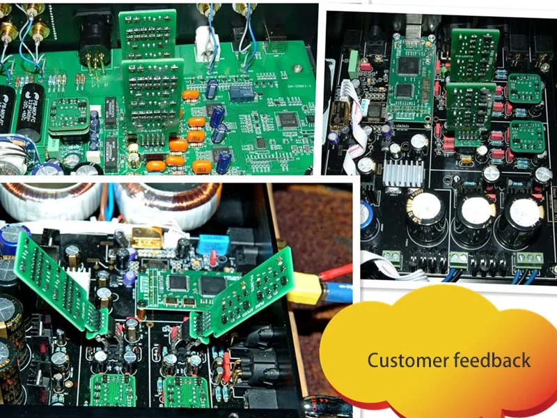 Чистый класс аудио дискретный компонент операционный усилитель Hi-Fi предусилитель один двойной Op Amp Chip Upgrade ADC LRC DAC