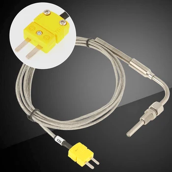 

High Quality Type EGT Thermocouple For Exhaust Gas Temp Probe With Exposed Tip Connector Elbow Thermocouple Temperature Sensor