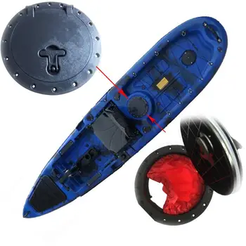

Boating Deck Plate ABS Hatch Cover Kayak with 10" Bag