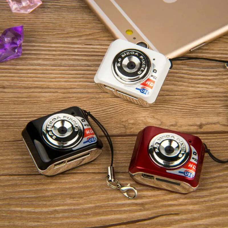  X3 Mini HD Mega Pixel Pocket Video Audio Digitale Della Macchina Fotografica Micro Videocamera del 