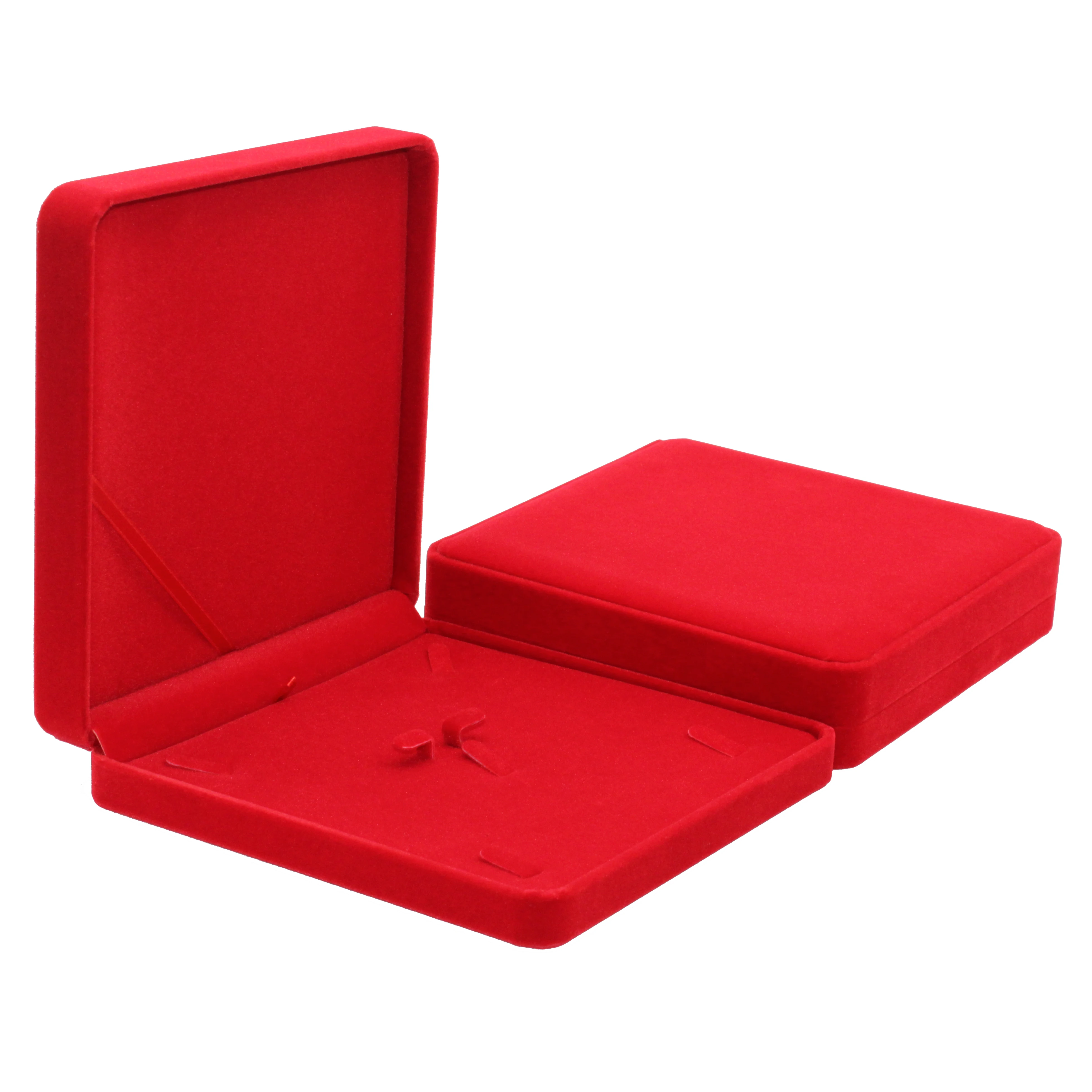 10PCS velvet Jewelry Set Box Necklace Earring Ring Gift Box Velvet Wedding Packaging Jewelry Display Storage case