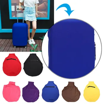 

New Travel Elastic Luggage Cover Protector Stretch Fabric Zipper Suitcase Protective Covers Travel Accessories Case For Luggage