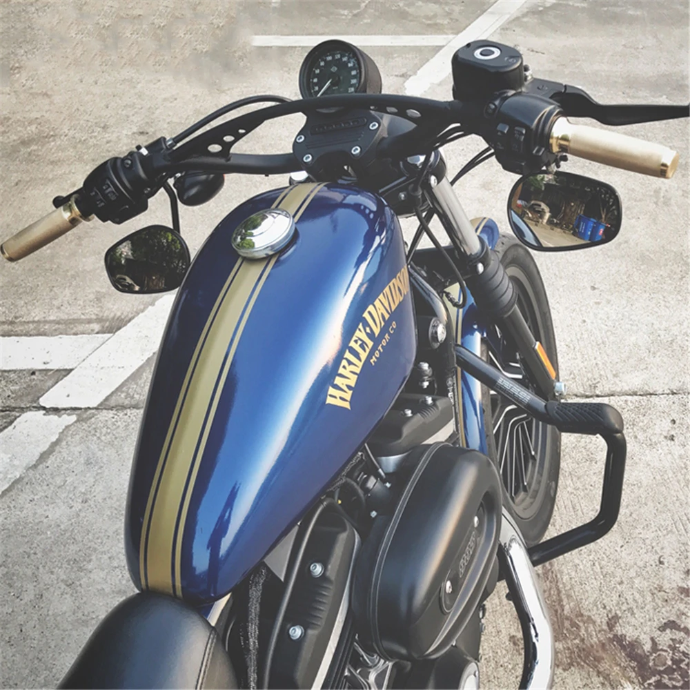  22mm 25mm Ƽ  ڵ  XL883 XL1200 X48 Dyna Softail Tracker Bobber Sportster ڵ  7/8 ''1''