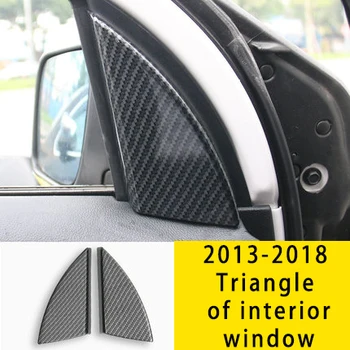 

For Ford Explorer 2013-2018 carbon fiber Triangle of interior window molding trim 2pcs