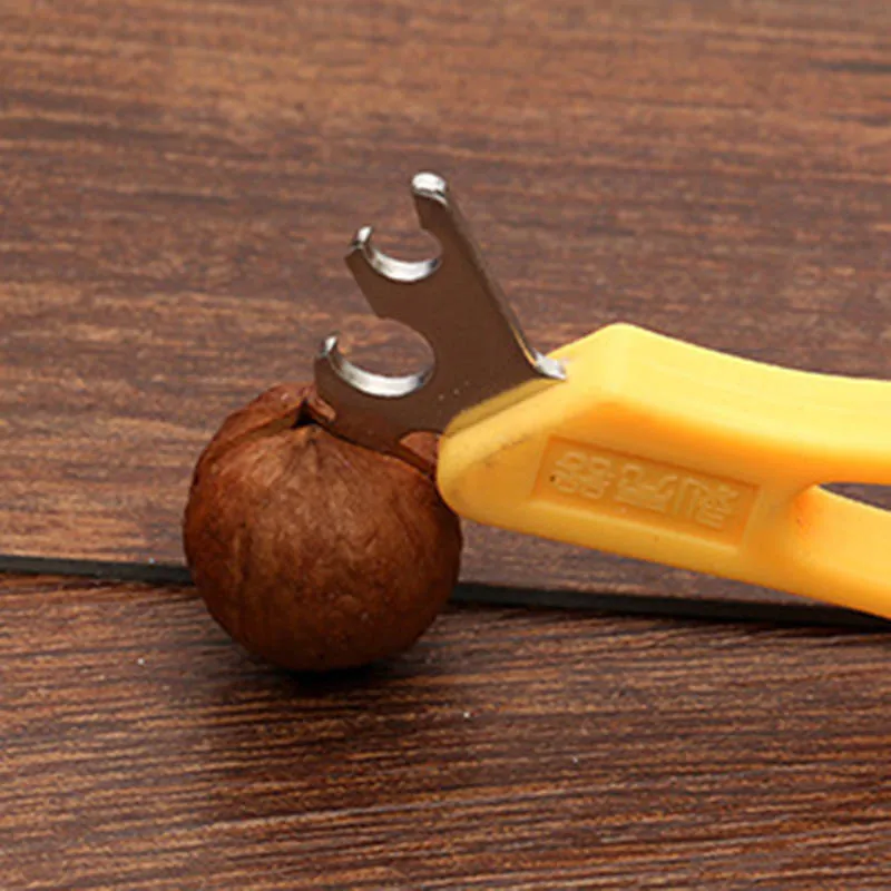 2Pcs/set Quick Nutcracker Walnut Pliers Sheller Home Walnut Cracker Nut Opener Kitchen Tools AUG889