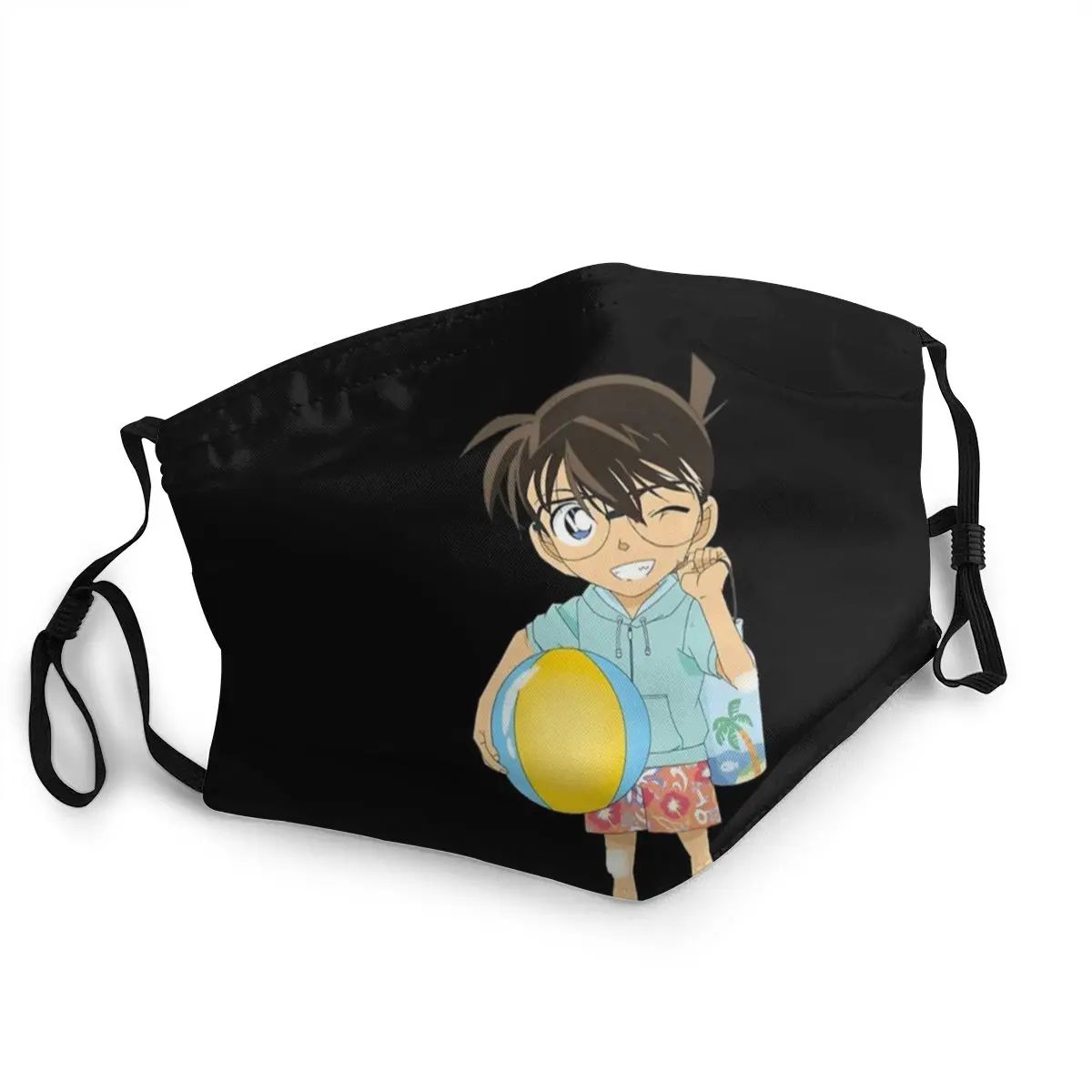 Маска для лица Detective Conan многоразовая аниме манга рисунок фильмы Япония анти