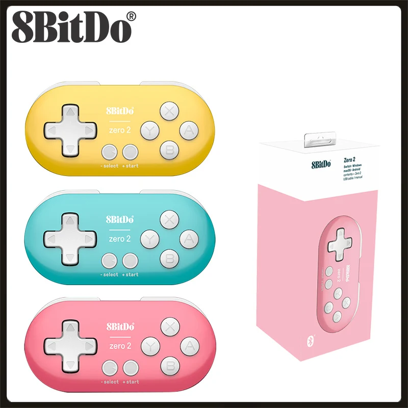 8bitdo Zero 2 Bluetooth геймпад переключатель контроллер совместимый с Nintendo Switch Windows Android