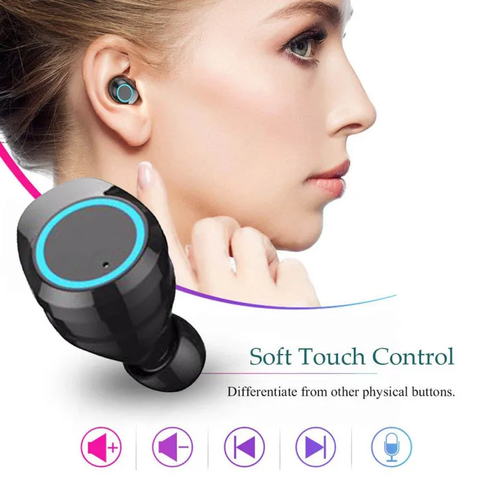 Водонепроницаемый Bluetooth 5,0 наушники TWS в ухо фитнес беспроводная гарнитура с зарядкой Pod SP99
