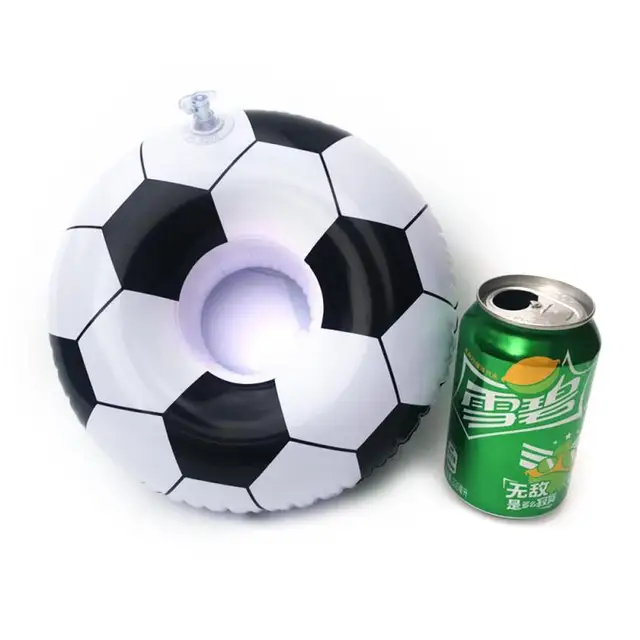 1pc 6 Colors Cartoon Inflatable Floating Drink Cup Holders Kawaii Swimming Pool Accessories Cute And Funny Summer For Cup Mat 3