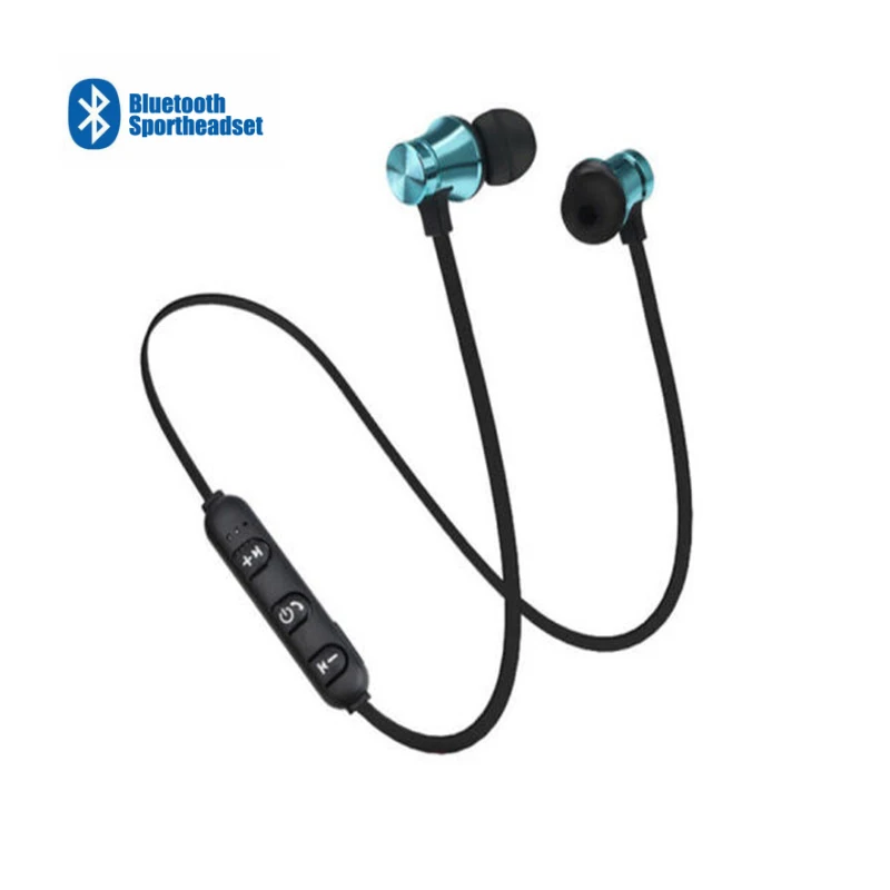 Магнитные беспроводные Bluetooth наушники-вкладыши спортивные стереонаушники с
