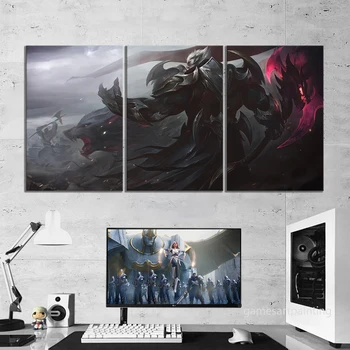 

3pcs 13 Variety HD Game Poster League of Legends the Hand of Noxus Darius Pictures Canvas Paintings Wall Art for Home Decor