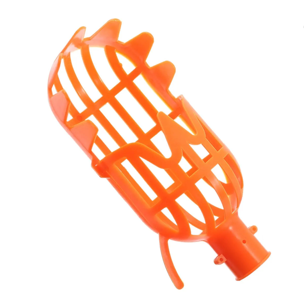 Plastic Garden Fruit Picker Catcher Head Fruit Picker Collector Tool Without Pole Manual Outdoor Gardening Picking Hand Tool