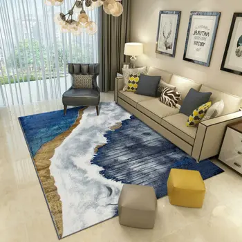 

Living room sofa tea table carpet Nordic ins light luxury bedroom carpet floor mat cross-border custom home carpet