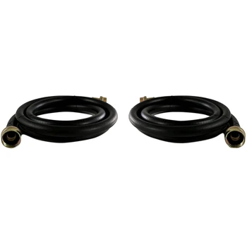 

2-Pack Rubber Washing Machine Drainage Pipe Hose,Hot and Cold Water Supply Hoses Drain Hose for Washing Machine