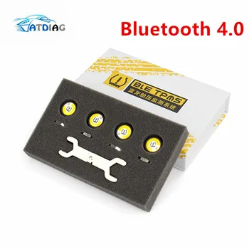 

Universal TPMS Bluetooth 4.0 external tyre pressure sensor support IOS Android phone Tire Pressure Sensor Easy Install