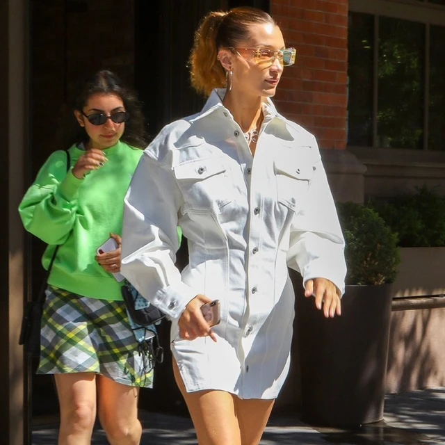 Vestido Camisa Jeans Branco: Estilo e Conforto para a Primavera