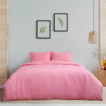 

Bed linen "Ethel" 1.5 bd. Aroma Poplin 150 × 210 cm, 150 × 220 cm, 50 × 70 cm - 2 pcs., Strawberry, 125 g / m², 100% chl