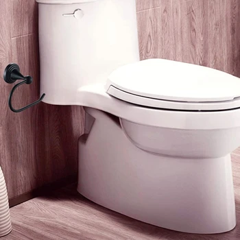 

Toilet Tissue Paper Holder Bathroom Accessories Rustproof Wall Mounted Toilet X6HC