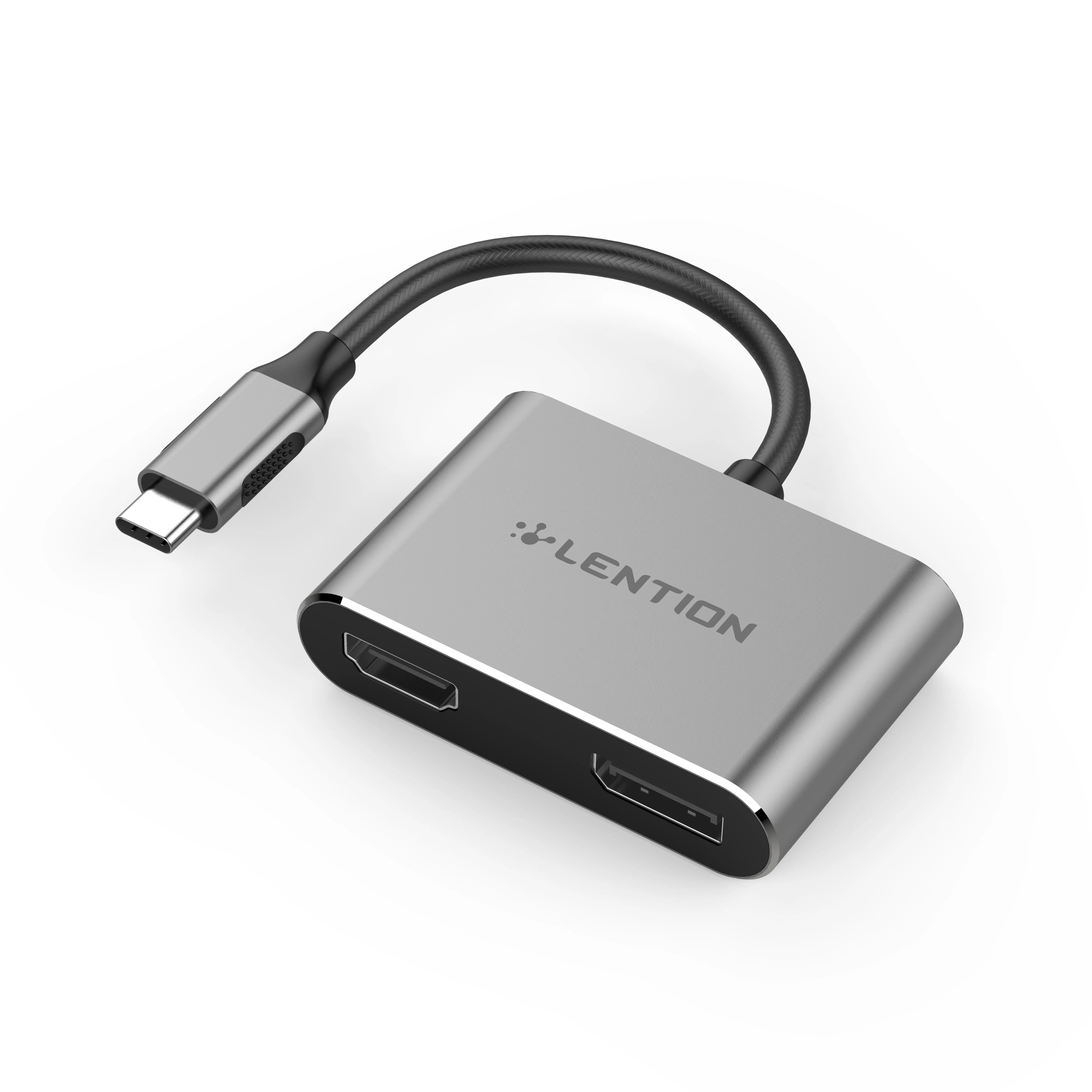 USB C Ke HDMI \u0026 DisplayPort Dual 4K 