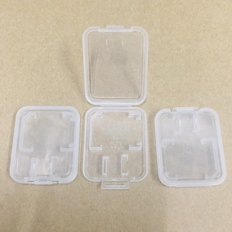 Little White Box 10 pcs/pack Micro Sd Card Small TF Card Box Memory Card tiny SD / TF card FOR storage box plastic box