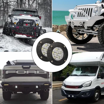 

2x 72W LED Work Light Bar Flood Spot Beam Offroad 4WD SUV Driving Fog Lamp Fog Lamp Auto Accessories Replacement Bulbs