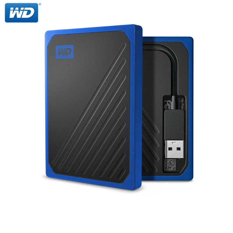 Western Digital WD My Passport Go 1 ТБ 500GB SSD Янтарный портативный usb-накопитель для внешнего хранения данных 3,1 WD твердотельный накопитель для Windows Mac Lap