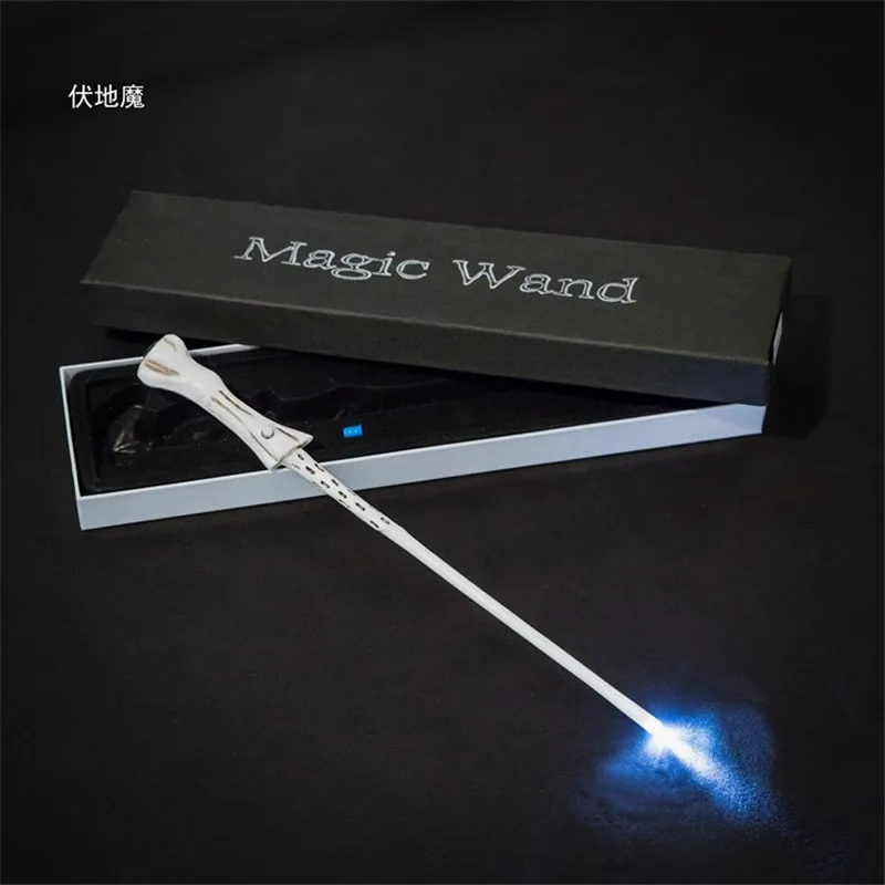 Тип Светодиодный Волшебная палочка светящаяся волшебная палочка Гермионы немой светодиодный Рудный Sirius Voldemort волшебная палочка сценический реквизит 12 видов стилей подарочная коробка