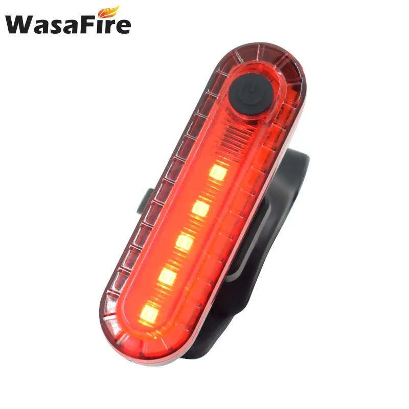 WasaFire, USB Перезаряжаемый велосипедный задний светильник Предупреждение ющий о безопасности, велосипедный задний светильник, 4 режима, светодиодный велосипедный задний светильник, Предупреждение Лампы Безопасности