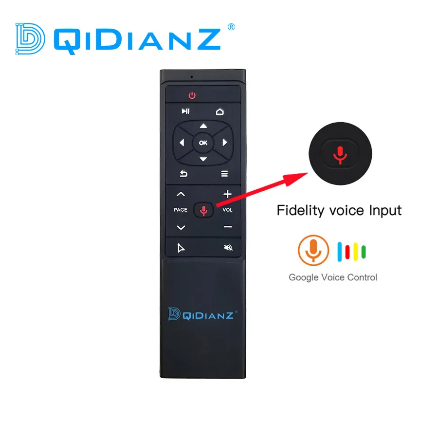 

MT12 Voice Remote Control Air Mouse 2.4G Wireless IR learning With gyroscope For PC Antriod TV box x88 H96 TX6 HK1 PK G10 G20