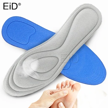 

2 Pair 3D Plantillas Fascitis Orthotic Insoles Flat Feet Arch Support Shoe Pad Memory Foam Orthopedic Foot Insert Insole Pads