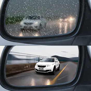 

Car Rearview Mirror Protective Film Soft Film Anti-Water/Fog/Rain/Scrach Nano Coating Rainproof Mist Film for Car