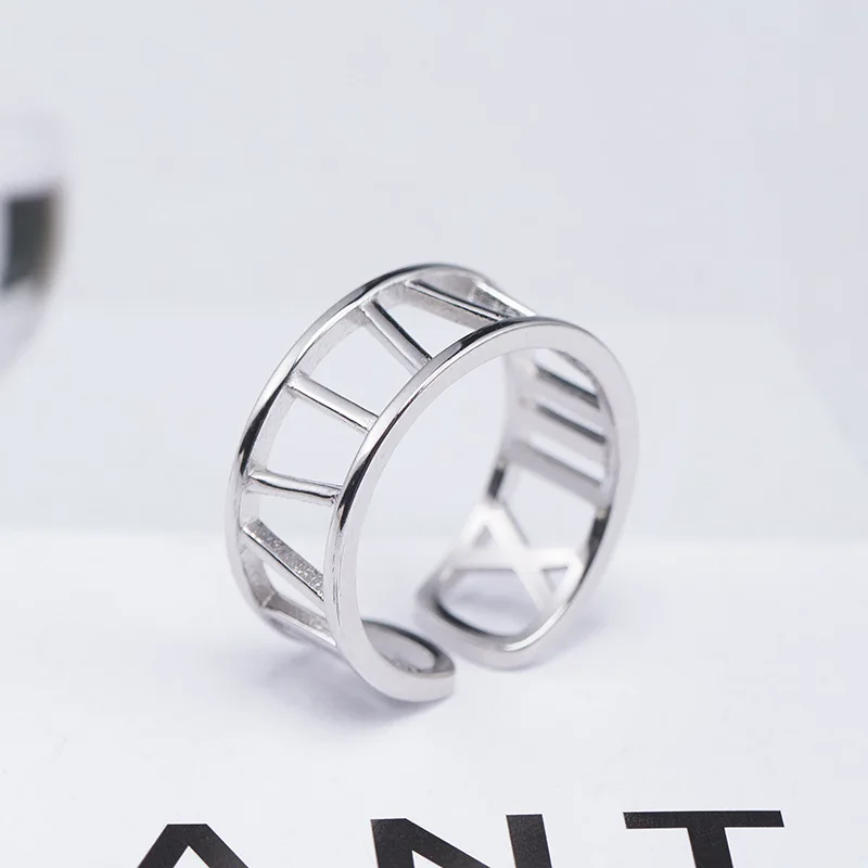 Needle простое кольцо из стерлингового серебра пробы, ювелирные изделия из серебра 925 пробы, винтажные Регулируемые кольца для женщин и девушек, подарок, кольцо свободного размера