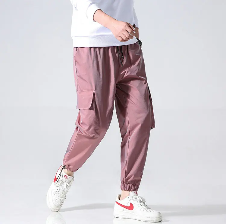 Hip Hop Pants Men Joggers Sweatpants Men's Streetwear Men Harem Cargo Pants 2020 New Loose Elastic Waist Trousers