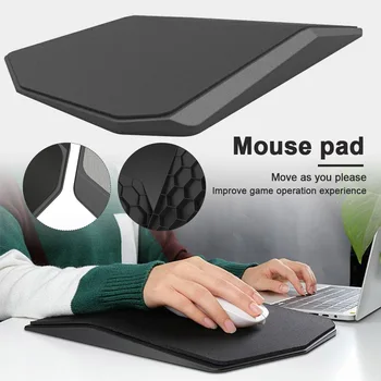 

School Solid Arm Rest Pain Relief Mouse Pad Non Slip Large Home Office Gaming Desk Mat Ergonomic Design Three Dimensional