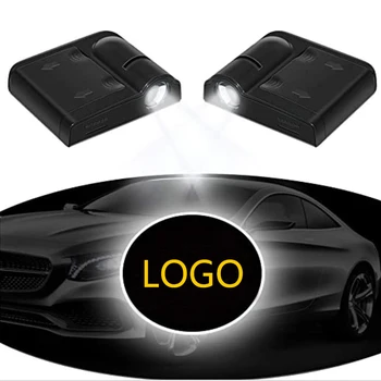 

For Renault Megane Laguna Koleos Twingo Clio Led Car Door Wireless Welcome Light Projector Logo Laser Light Car Accessories