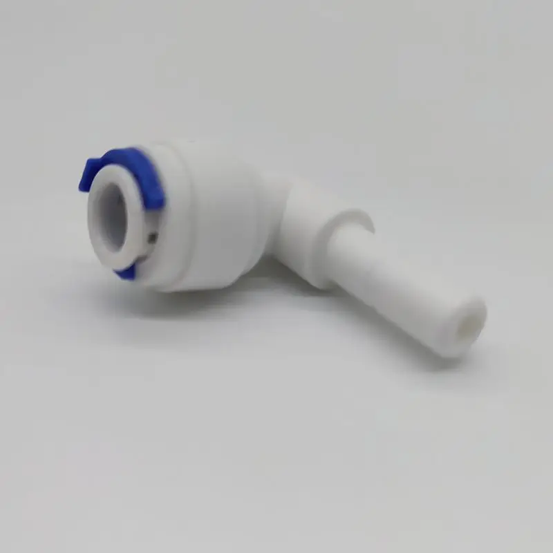 1/4 ''быстрое соединение 1/4'' OD PE штуцер трубы пластиковый RO воды локоть