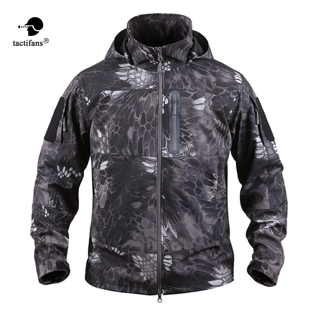 Тактические Куртки TAD Softshell Shark Skin для активного отдыха охоты кемпинга походов