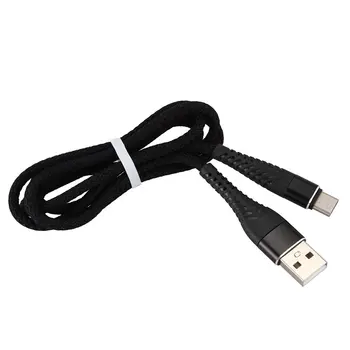 

Usb Type C Cable 1 Pack (3Ft) Nylon Braided Usb A To Usb C Charger Cable Fast Charging Cord For Samsung Galaxy Note 8 S8 Plus, L