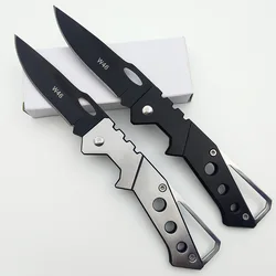 Mini couteau pliant multifonctionnel de plein air, outils de coupe de fruits, Camping survie porte clés couteau, couteau d'auto défense 1 pièce 
