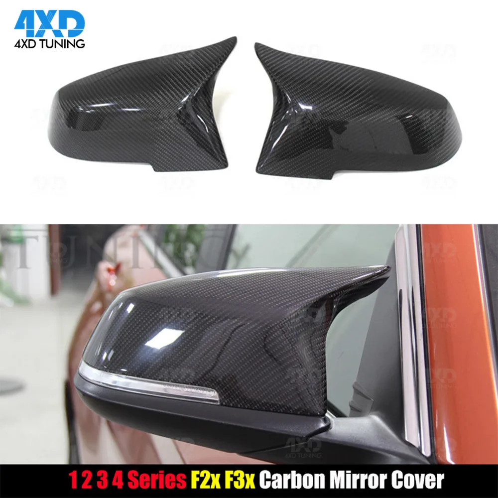 Carbon Fiber Rearview Mirror Cover Cap/Replacement for BMW Series 1 2 3 4 X MF22 F36 F31 F20 F32 F30 X1 E84 F21 M2 F33 F34 F87