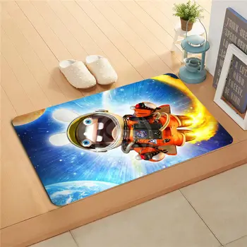 

as&w184 Custom rabbids rabbid Doormat Home Decor Door mat Floor Mat Bath Mats foot pad ty-718U184r