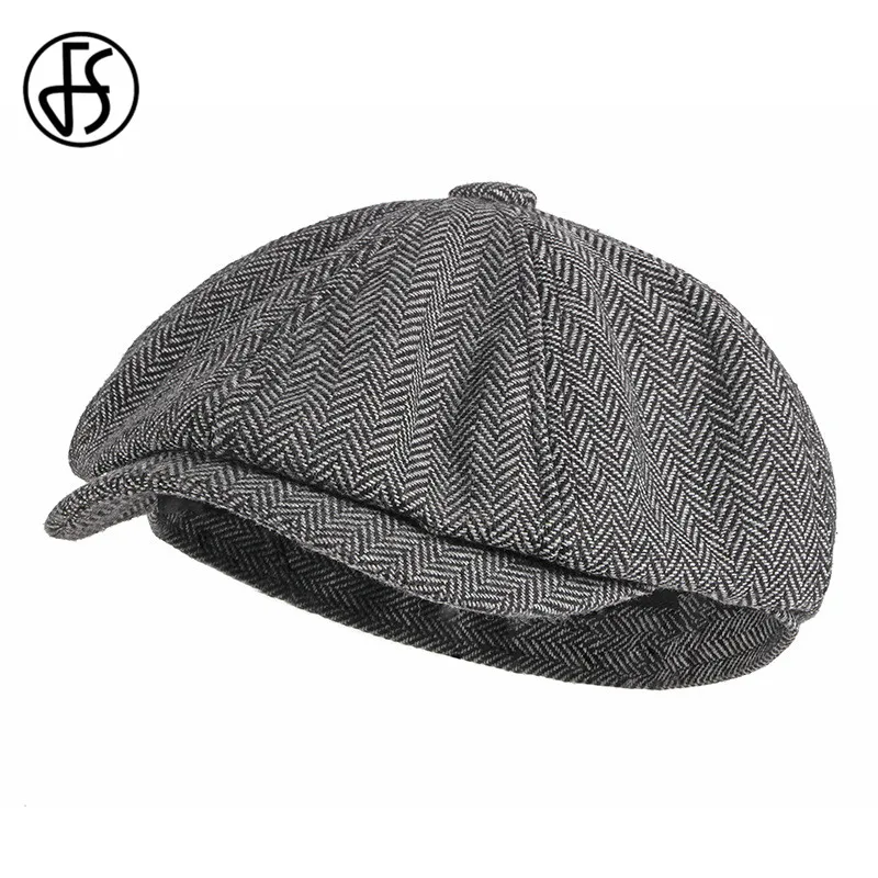 gray newsboy hat
