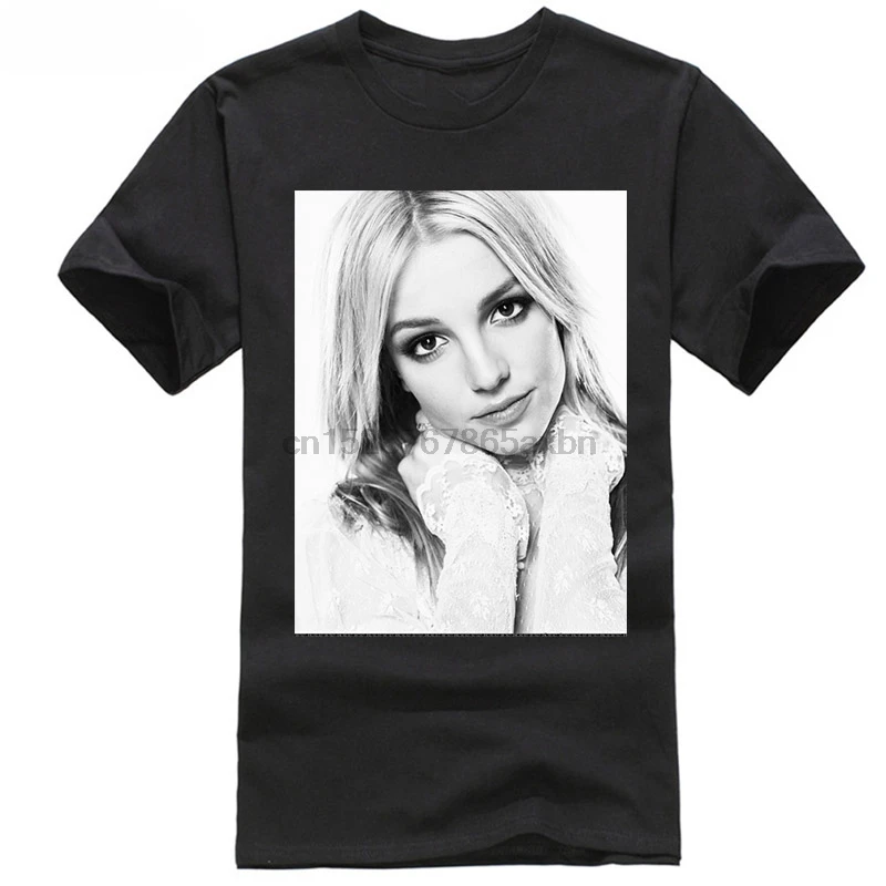 Britney Spears T Shirt Jean Face Work Bitch Perfume Mens Unisex Hot New Tshirt Billie Eilish |