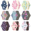 Ohbabyka Dropshipping Panty Liner Cloth Menstrual Pad Mama Sanitary Reusable Soft Washable Charcoal Period Napkins 1