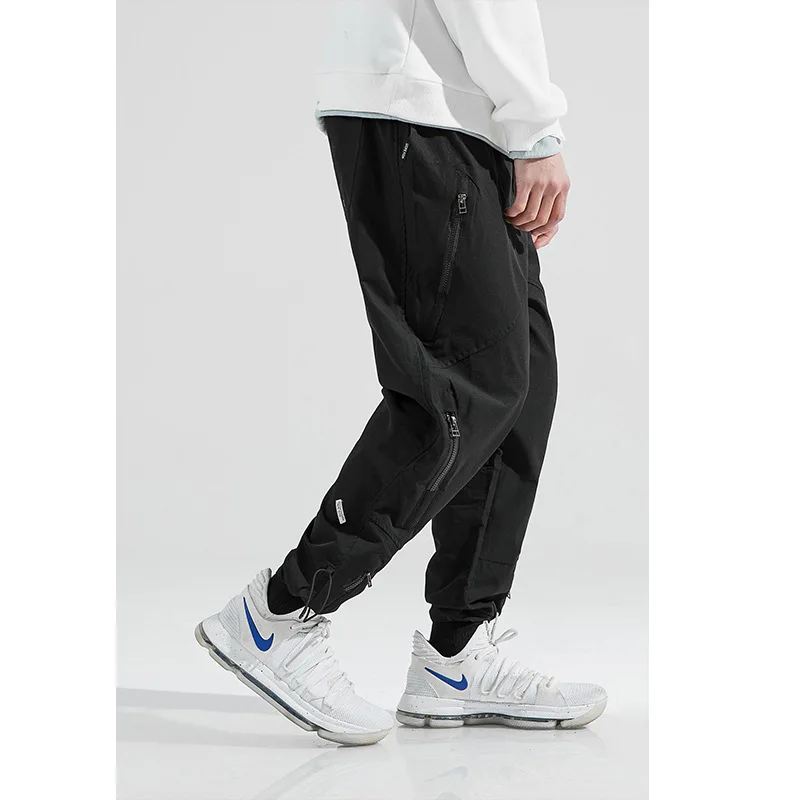 

Wu Airlines Men Popular Brand Bib Overall Autumn New Style Ankle Banded Pants Korean-style Trend Function-Style Casual Loose-Fit