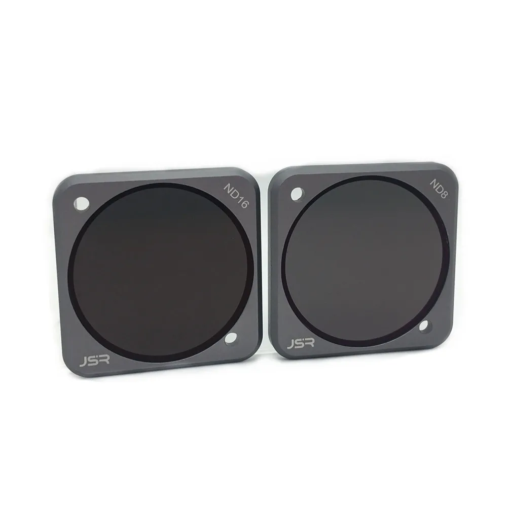 Glass CPL + ND8 + ND16 Neutral Density PL Lens Filter Protector Guard Cap Kit for DJI Action 2 Camera Action2 4
